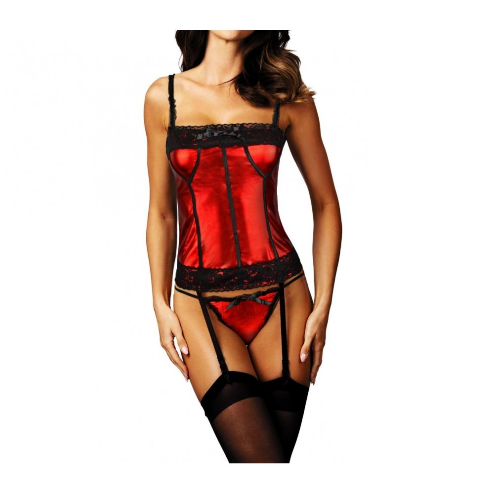 Ensemble De Lingerie Sexy Art 102C Corset String Mod XENA Avec Jarre