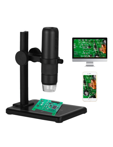 Microscope Num Rique Wi Fi Led Grossissement X X R Solution Hd