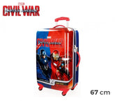 4721551 Chariot valise - Bagage à main rigide en ABS CAPTAIN AMERICA