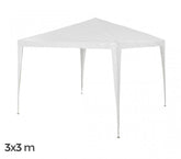 GR-DL-G7006 - Tonnelle de jardin avec cadre acier - 3x3m