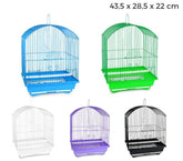 189115 Cage pour oiseaux de petite taille KITTY 49,5x34x27,5 cm 2 mangeoires