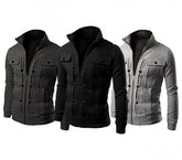 3401 Veste hommes mod. BLAKE avec doublure en polaire slim trois couleurs