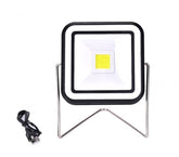 RY-T91330 Projecteur portable carré LED 10W à énergie solaire rechargeable USB