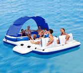 43105 Ile flottante gonflable Coolerz Tropical Breeze Bestway 389x274 cm
