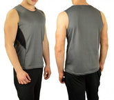 KZ-332 Débardeur de sport hommes modèle TECHNICOLOR du S au XL
