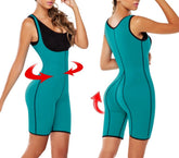 Salopette effet amincissant en short en différentes couleurs