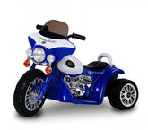 Moto électrique LT846 pour enfant POLICE 3 roues 6V sons et lumières réalistes