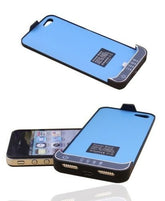 Coque batterie compatible avec iPhone 5 / 5s / 5c blanc ou noir 2500 mAh