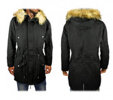 D-201 Parka à capuche Z-DESIGN pour homme mod. WINTER COOL avec fausse fourrure