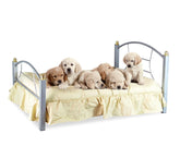B236 Panier en forme lit pour chien ou chat SNOOPY fer forgé 91 x 70 x 14.5 cm