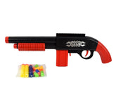 358801 Fusil à pompe jouet pour enfant BUBLE BULLET GUN avec balles souples