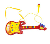 104008 Guitare de jouet BABY ROCK avec bandoulière microphone lumières et sons