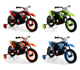 LT876 Moto électrique pour enfant MOTO CROSS BABY avec roues stabilisatrices