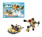 358313 Playset de briques de construction MEGAROBOT 2 en 1 CIGIOKI 110 pièces