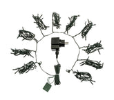 561313 Rideau lumineux Noël 180 led lumière froide pour sapins jusqu'à 180 cm