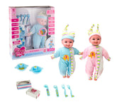 103531 Poupon TRY-ME modèle PIPPI AMORE avec set repas et 10 sons
