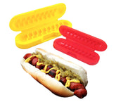 322993 Set de 2 coupe hot dog en spirale coupe saucisse wurstel SPIKE DOG