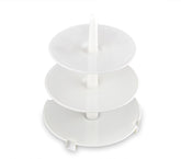 296158 Serviteur à 3 étages pour snacks et gâteaux cupcakes BIG CHEF 27 x 22 cm