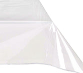 302989 Nappe rectangulaire toile cirée PVC 140x225 cm imperméable transparente