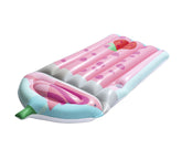 44037 Matelas boisson tropicale 190 x 99 cm avec poignées et porte-gobelet