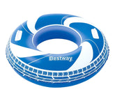 36093 Bouée de sauvetage Bestway Coolerz Luxury diamètre 102 cm avec poignées