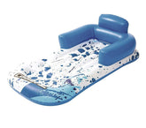 43130 Matelas détente de piscine BESTWAY Coolerz 231x107 cm avec porte-gobelet