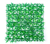 036392 Set de 16 Parcelle de gazon synthétique réaliste pour jardin 25x25 cm