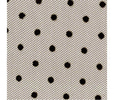 Collants micro-résille noirs élastiques taille haute DUPU mod F1001 à pois