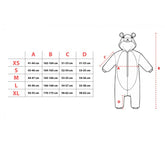 Pyjama polaire combi Cosplay Animal GIRAFE Tailles de XS à XXL