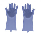 183693 Gants en silicone 2 en 1 avec éponge GLOVE BETTER multifonctionnel