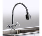 870068 Robinet MART avec bras flexible bidirectionnel douchette FUIYLIN CHROME