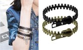 Bracelet unisexe forme fermeture éclair - VINTAGE FASHION