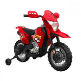 B85493 Moto électrique pour enfants BKT CROSS WARRIOR mp3 en 2 couleus