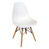Pack de 4 chaises Supreme avec pieds en bois et structure rigide