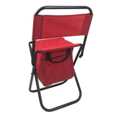 031199 EVERTOP Chaise pliante avec poche inférieure pour la mer ou la montagne