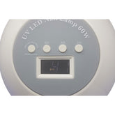 850987 Lampe 2 en 1 UV 60W 30 LED sécheur vernis à ongles et minuterie