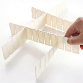 Lot de séparateurs en plastique organiseur modulaire pour tiroirs 90x435mm