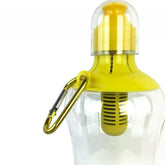 Bouteille d'eau pour le sport de 500 ml avec bec et mousqueton multi usage