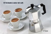 Cafetière italienne Métal 3 tasses de café - espresso- homemade- WELKHOME