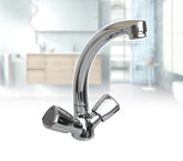 Robinet de cuisine et salle de bain avec double bec (22 cm) 70605