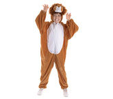 227691 Costume de Carnaval combinaison à zip Bébé Lion pour enfant de 1 à 4 ans