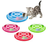 10592 Jeu interactif pour chats VERTIGO avec balle et base anti-dérapante ø29,5