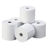Pack 50 stylos et 500 rouleaux de papier thermique 80mmx80mt trou 12mm 55gr