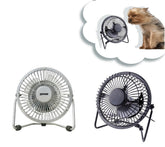 Mini ventilateur de table USB - métal PH10MT rotation de 360 ° -10cm- ZEPHIR