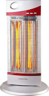 Poêle halogène au carbone oscillant 2 éléments MASTER SC1300 de 600 - 1200W