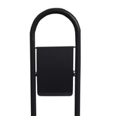 Felicia Porte Rouleau - Porte brosse toilette 136018 de 22 x 81 cm NOIR