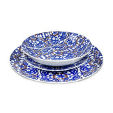 Service table 18 pcs FELICIA 408008 Porcelaine Assiettes Creuses Plates Dessert