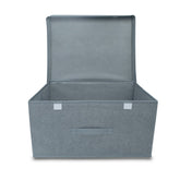 Boîte de rangement GRIS sous lit 745000 hors saison 50x40xH25 cm