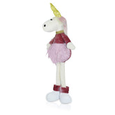 Licorne tissu décoratif idée cadeau art. 234050 30 cm de haut Pâques