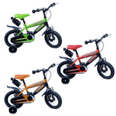 Vélo pour enfants de 4 à 6 ans à cadre en acier de 14”avec bouteille